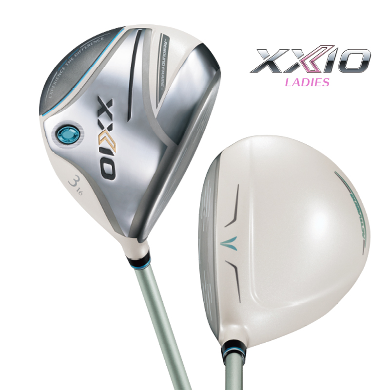 日本XXIO高尔夫女士套杆MP1200白色限量款xx10高容错女全套球杆-图0