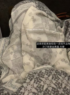 韩国老钱风保暖大方巾披肩围巾