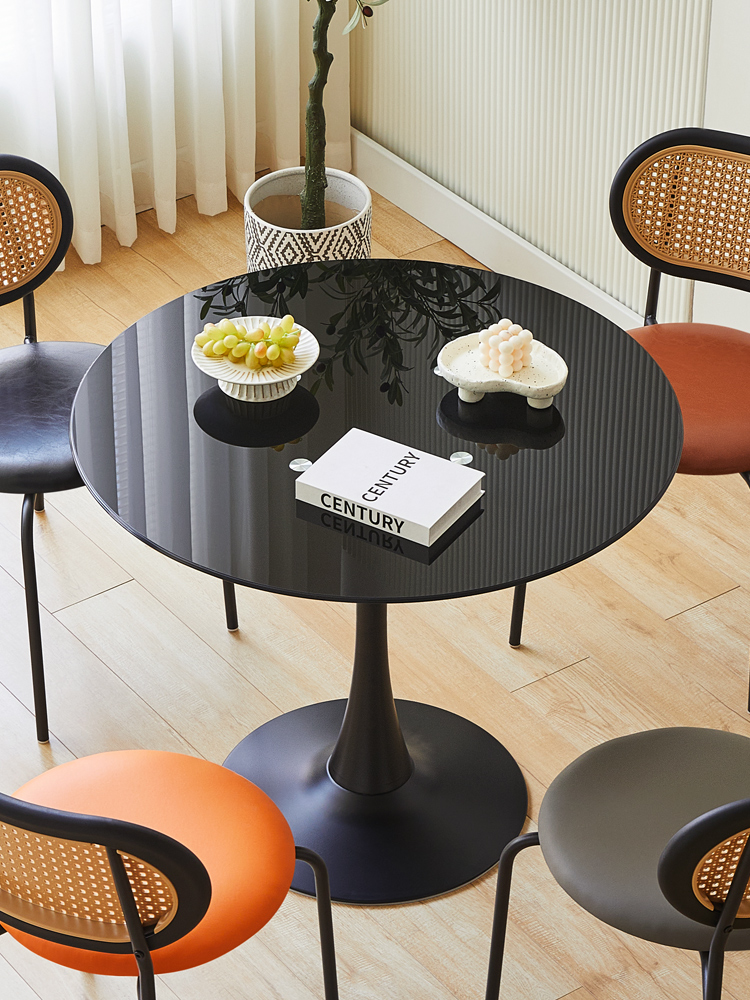 简约现代公司洽谈接待茶几家用学习客厅阳台床边大圆桌餐桌椅组合,淘宝优惠券,粉丝福利购,淘宝优惠卷