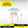 Negotiate tempered glass dining table coffee table round shape