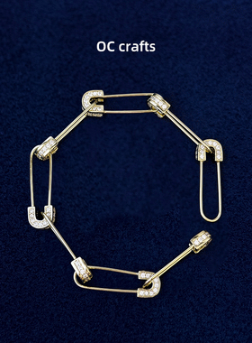 可拆卸DIY别针手链EYEFUNNY叠戴