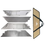 Кемпинг Мун из нержавеющей стали загуститель кухни для барбекю Стол разборка шиповенный стол для барбекю.