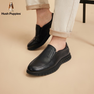 暇步士休闲皮鞋25新款商务正装真皮男鞋通勤经典舒适一脚蹬乐福鞋