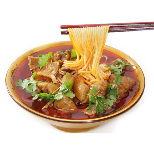 襄故里 襄阳牛肉面牛杂面海带面豆腐面 湖北麻辣香特产套餐组合 - 图1