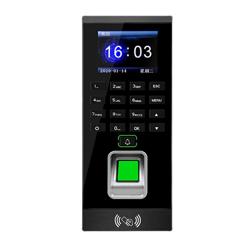 Fingerprint password attendance and access control all-in-one machine IDIC card