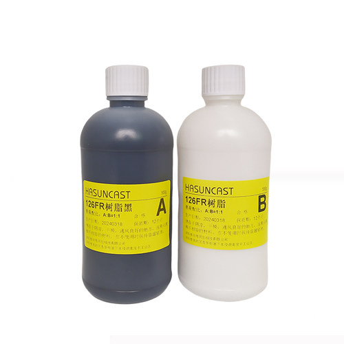 126FR带柔性环氧树脂AB胶粘剂高强度粘接电路板灌封胶PVC线束密封 - 图3
