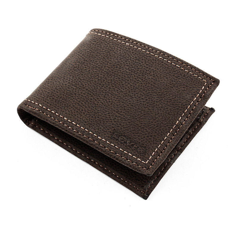 美国levis短款两折男生青年零钱包 美国购物网海外钱包