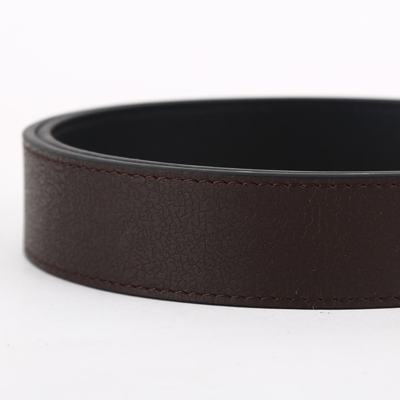 大象花园男式腰带男皮带男士针扣男款真皮裤带高档牛皮黑色商务 - 图3