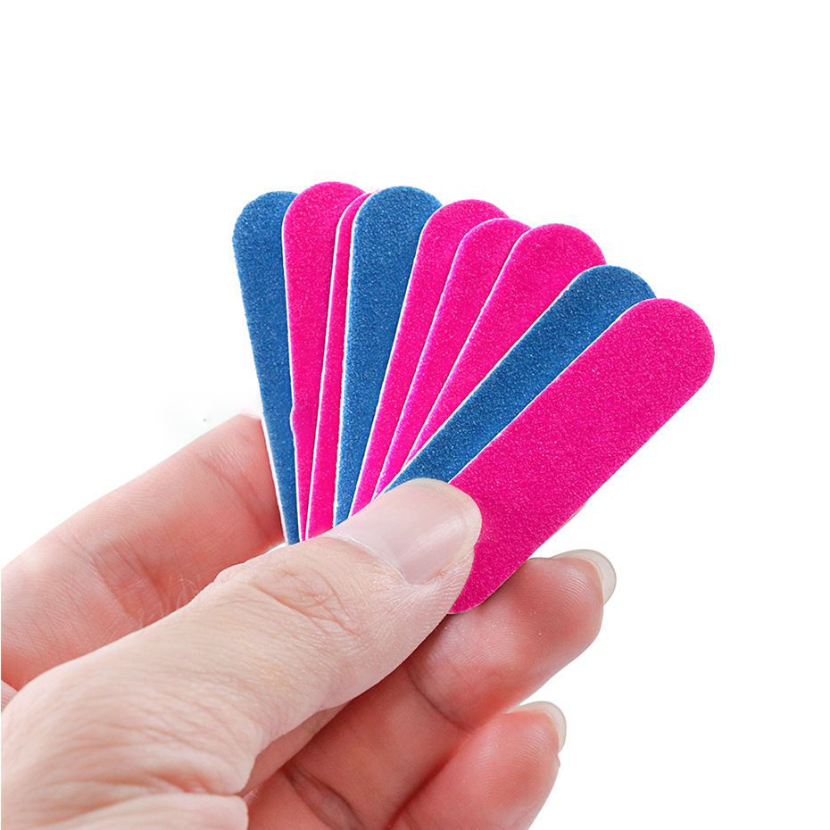 磨指甲修灰甲挫指甲锉条旅行双面打磨砂纸酒店一次性搓条美甲细砂 - 图3