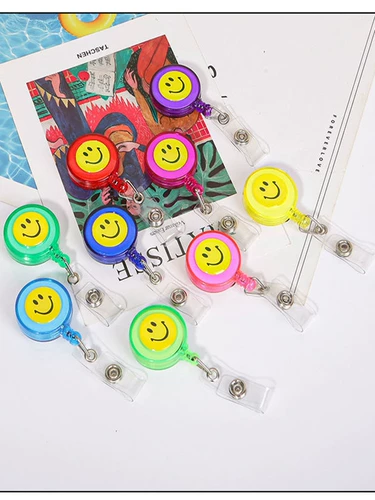 Мультяшная униформа медсестры для школьников, милый картхолдер, рабочий ремешок