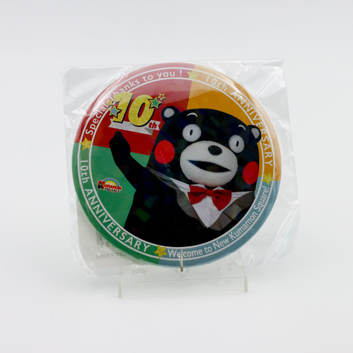 日本制熊本熊办公室徽章 Kumamon Square限定款周年限定招福徽章 - 图3