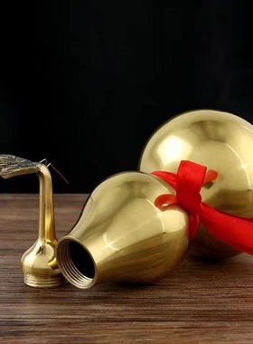 铜摆件仿古客厅黄铜葫芦