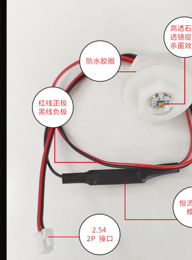 UVC深紫外静态杀菌模块12V/24V