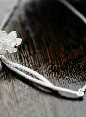 原创中国风配饰s925简约文艺短款