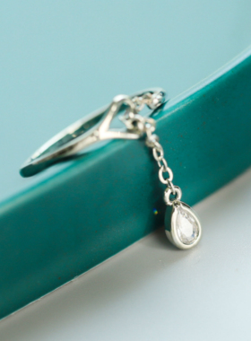 简约设计纯银饰品个性S925创意