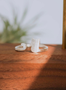 小张的故事猫咪关节闺蜜礼物戒指