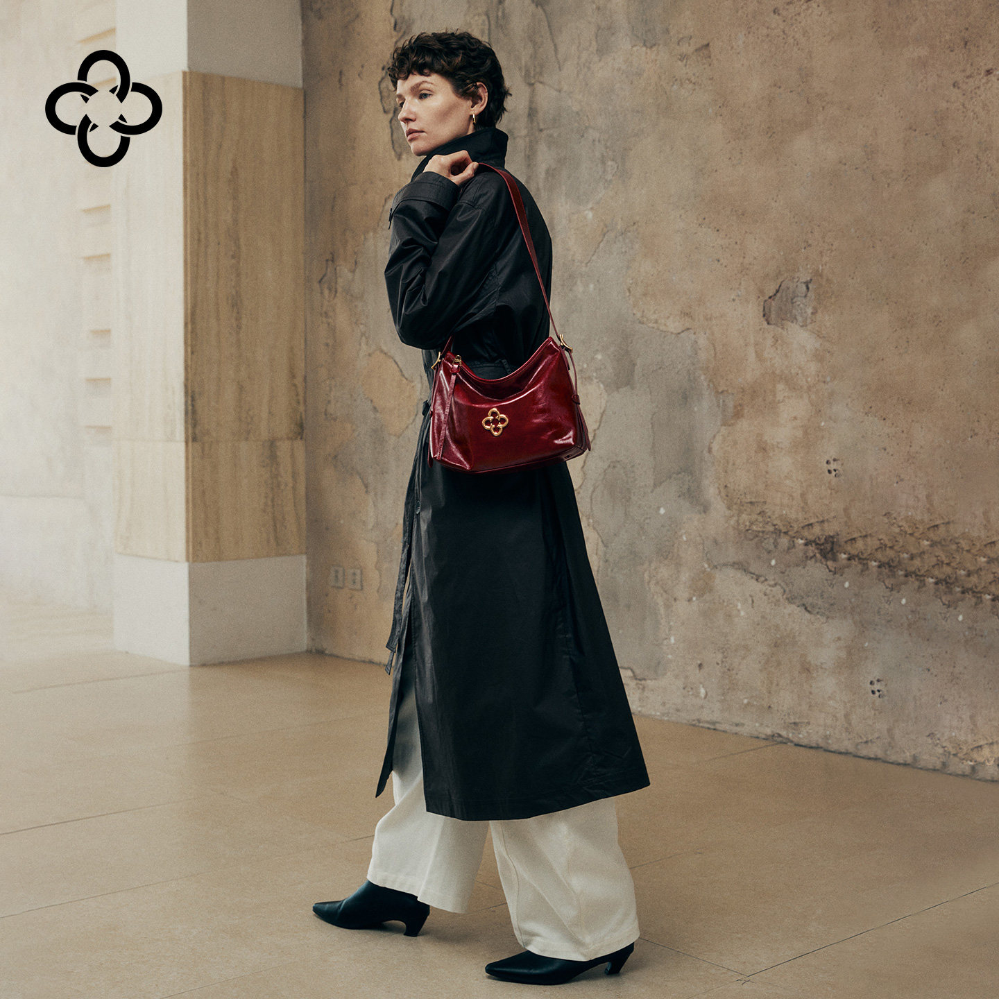 卡思乐MINI松涛小托特包植鞣牛皮单肩斜挎hobo包红色新娘婚包女,淘宝优惠券,粉丝福利购,淘宝优惠卷