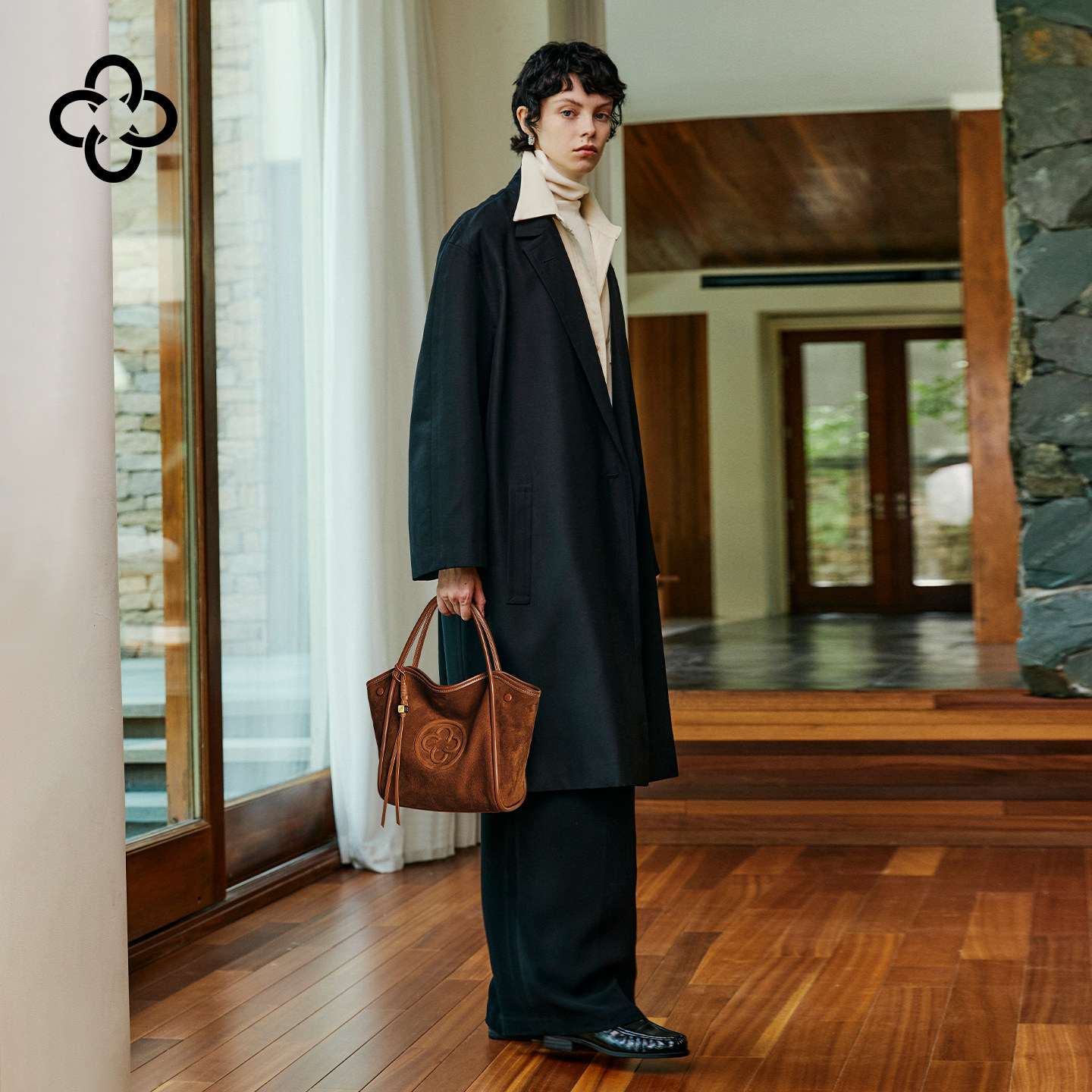 CASSILE卡思乐女包羊皮绒面手提小包菜篮包复古流苏单肩斜挎包XS,淘宝优惠券,粉丝福利购,淘宝优惠卷