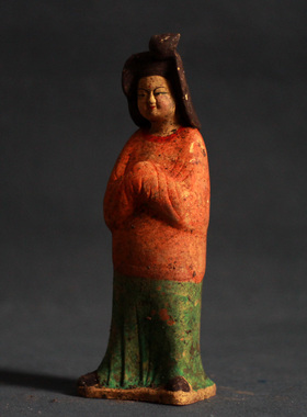 陶俑仿古仕女俑胖妞古玩收藏