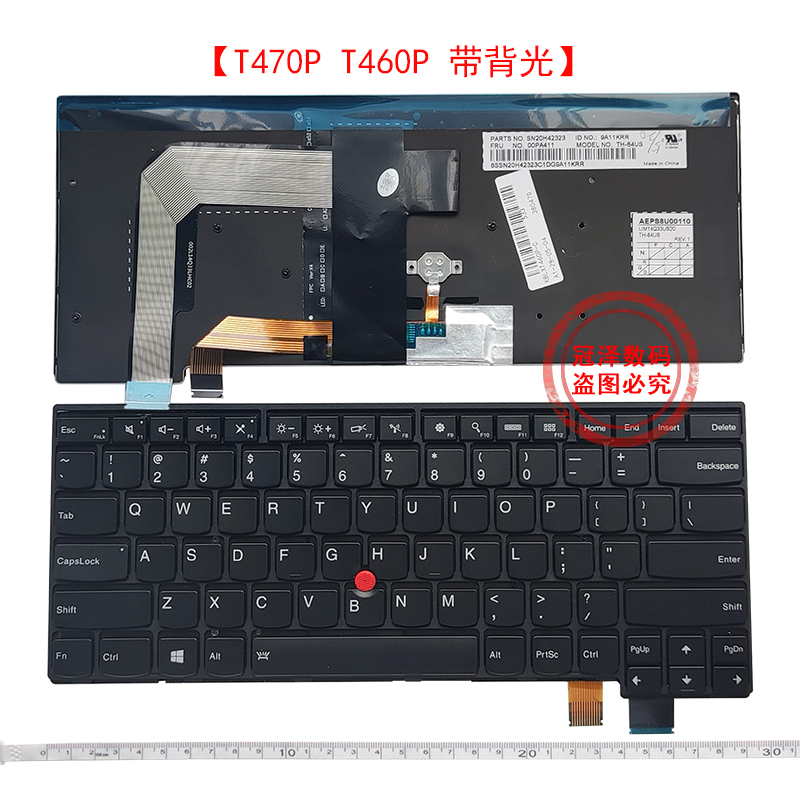 适用 联想 T460P S2 2017/2016键盘T470S T480 13 2nd A475 A485 - 图0