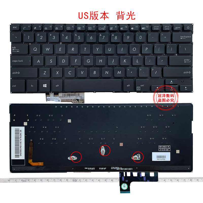 ASUS 华硕 UX331 UX331UN U3100U UX331FN UX331UA/UAL/FAL 键盘 - 图1