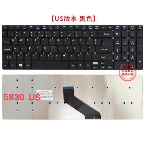 E5-572 E5-551 E5-571键盘E1-530 E1-570 E1-532 E1-532/572/731/522/510 RU/UK/BR/SP/FR/AR适用 ACER宏基 - 图3