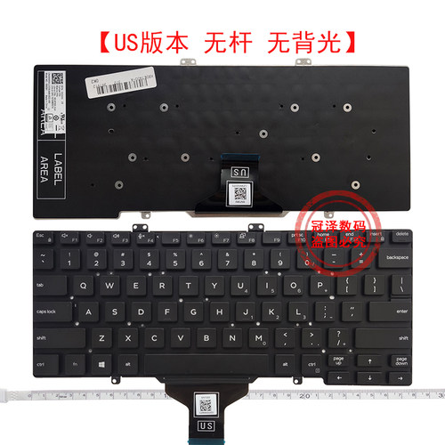 适用于 戴尔Latitude L3400 5400 5401 5411 7400 7410 5410 5402 P98G键盘PC14250 PC14255 PB14250 PB14255 - 图3