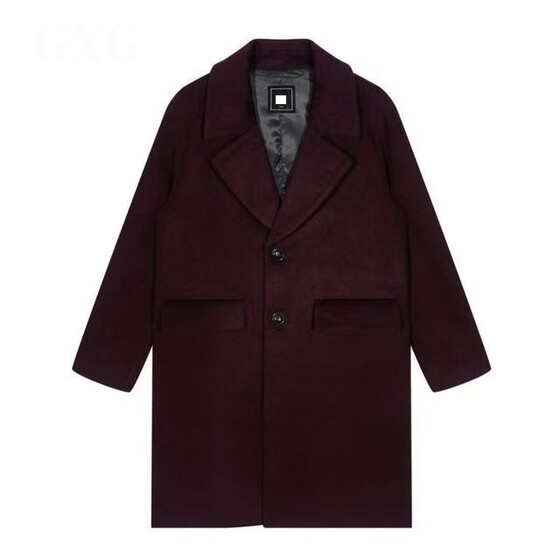G men's winter fashion versatile warm woolen coat#gy126074e