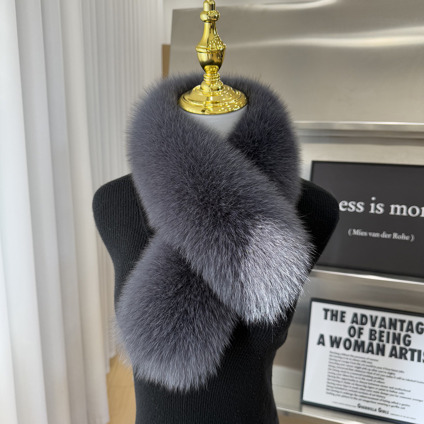 真狐狸毛围巾女冬季双面保暖百搭整张真毛领气质皮草围脖韩版加厚,淘宝优惠券,粉丝福利购,淘宝优惠卷