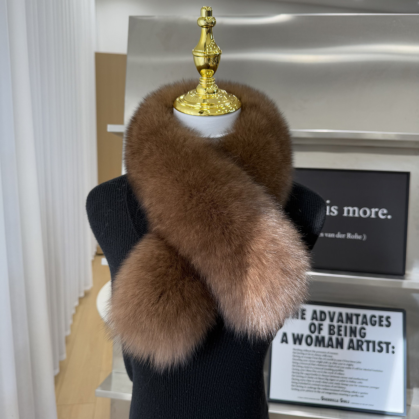 真狐狸毛围巾女冬季双面保暖百搭整张真毛领气质皮草围脖韩版加厚,淘宝优惠券,粉丝福利购,淘宝优惠卷