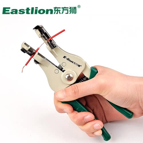 东方狮拔线钳手动剥线钳多功能电工工具压线钳剥皮钳扒皮钳电线钳 - 图2