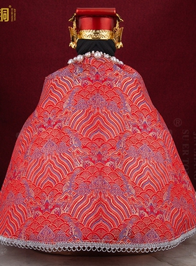天上圣母娘娘衣袍龙凤神袍装饰