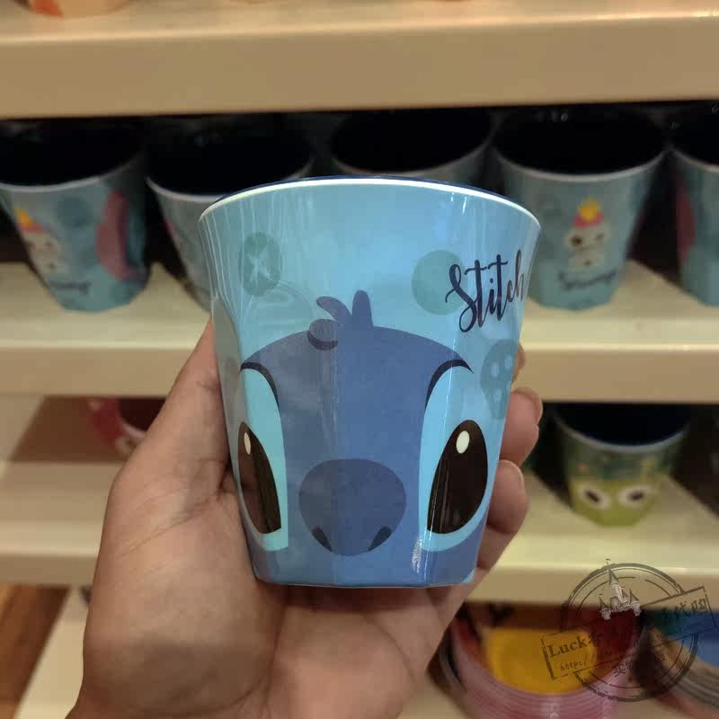 香港迪士尼儿童漱口杯史迪奇奇蒂蒂三眼仔维尼草莓熊卡通小水杯子,淘宝优惠券,粉丝福利购,淘宝优惠卷