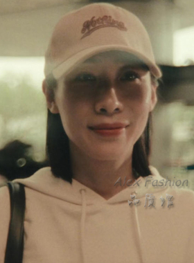 时差一万公里张冉任素汐同款帽子时尚复古美式刺绣棒球帽鸭舌帽潮