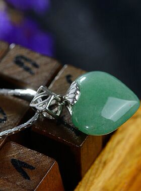 纯银韩版情人节礼物天然东陵玉