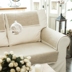 Sofa chống trượt đệm sofa khăn đệm trở lại vải sofa da bốn mùa Mỹ Bắc Âu đơn giản hiện đại tinh khiết gai dầu - Ghế đệm / đệm Sofa nệm lót ghế sofa gỗ Ghế đệm / đệm Sofa
