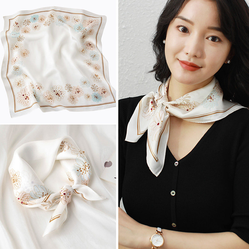 清仓丝巾！小方巾女士真丝羊毛围巾妈妈纱巾杭州丝绸春秋薄款秋冬,淘宝优惠券,粉丝福利购,淘宝优惠卷