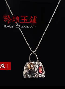 中国宝玉 玲琅玉铺《明珠》时尚美好典雅男女通用毛衣项链