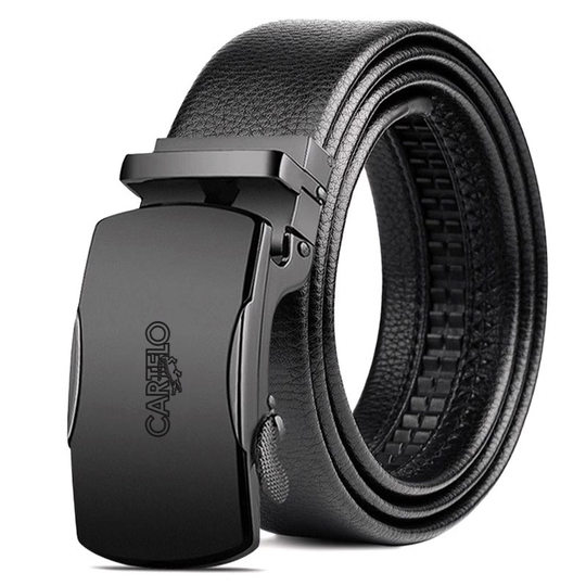 Ремень Cardile из кожи крокодила в повседневном стиле с автоматической пряжкой