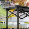 Foldable portable outdoor camping table and chairs stall table