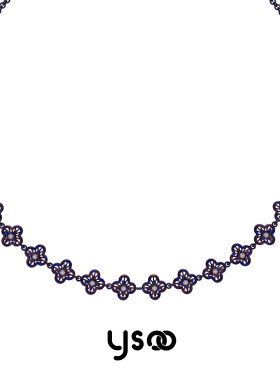 元术乐之ysoo纯银四叶草锁骨链