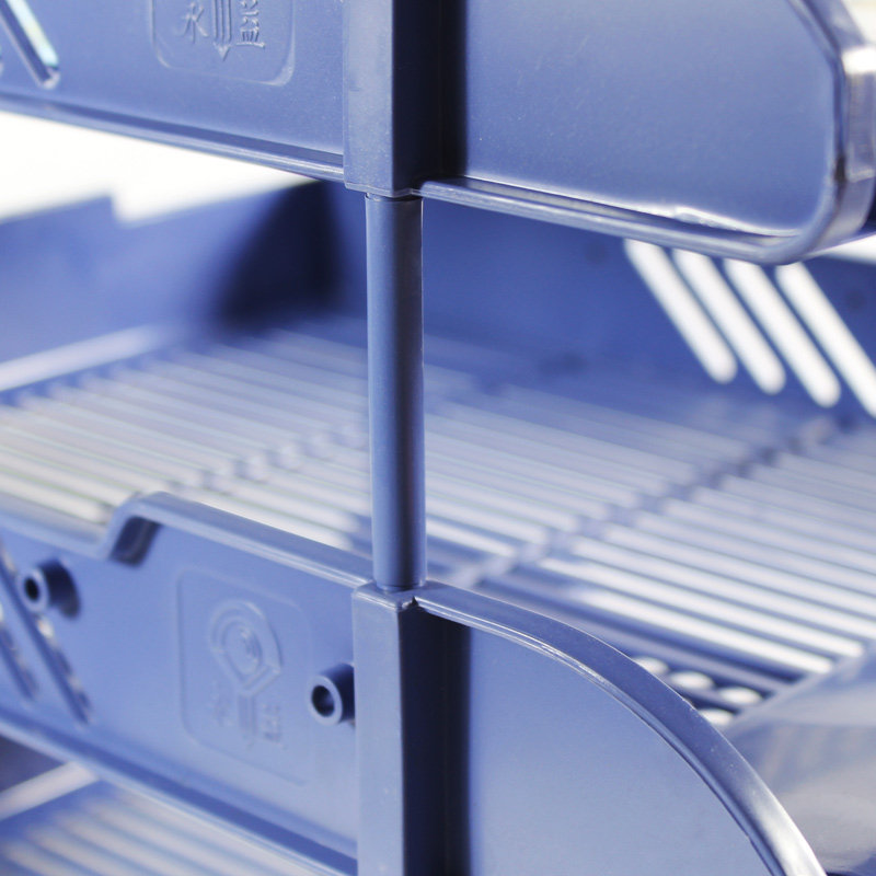 永益YY438三层组合文件盘胶杆三层文件架资料架加固文件架_虎窝淘