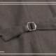 2025 new retro British suit vest men's business casual suit vest slim fit pony clip vest trendy