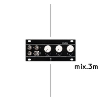 mix of Mix 3m-1u | Three-channel mixers (1u) Modular khiat module UCannes