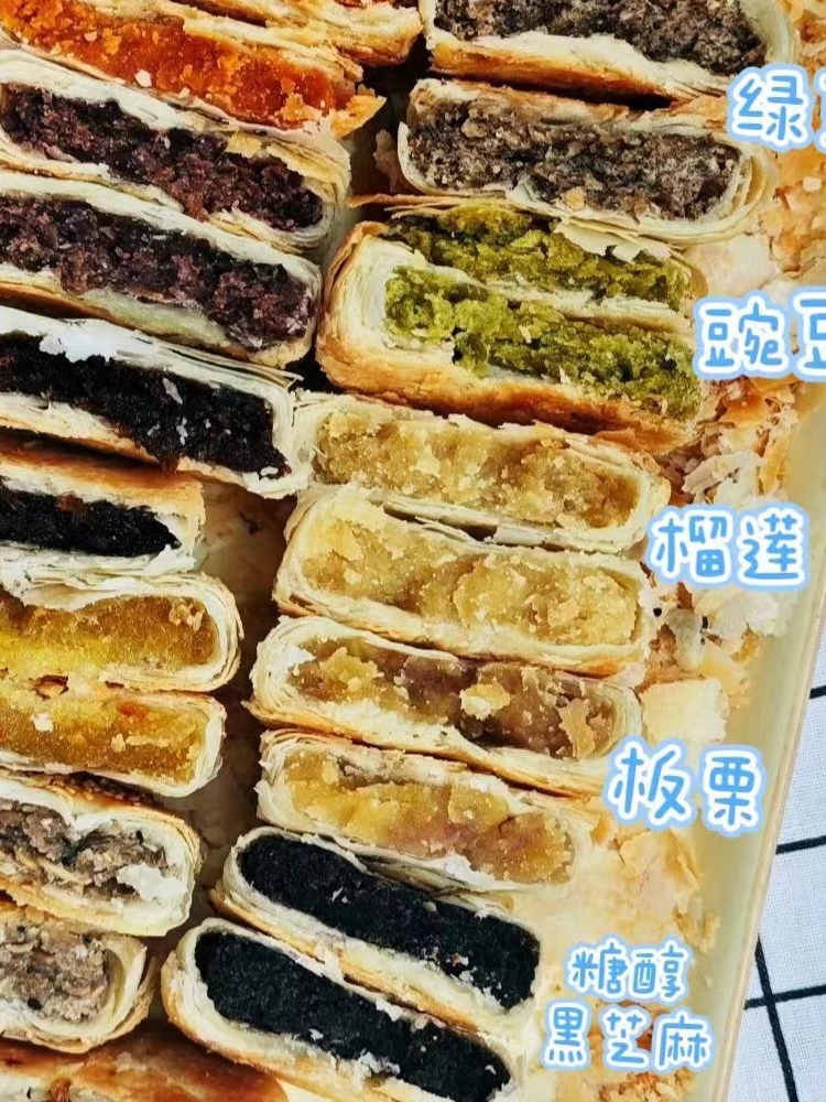 藁城黄庄玉江月饼非旗舰店河北石家庄非咸蛋黄酥皮手工老式蛋月烧 - 图1