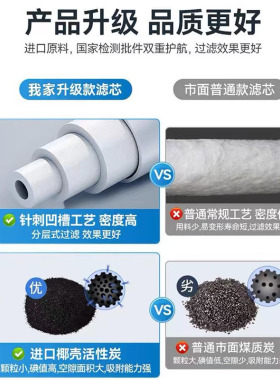 净水器滤芯通用家用全套三级10寸pp棉活性炭五级套装净水机过滤芯