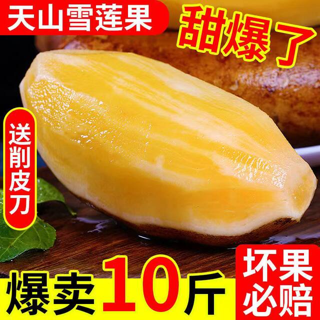 Now digging Yunnan Tianshan Snow Lotus Fruit Fruit Fresh in Season