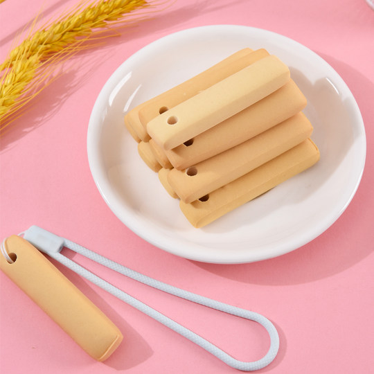 御婴乐宝宝磨牙棒 婴幼儿辅食磨牙饼干 磨合牙龈手指棒出芽棒罐装