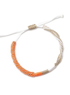 明月几时手工编织情侣手链