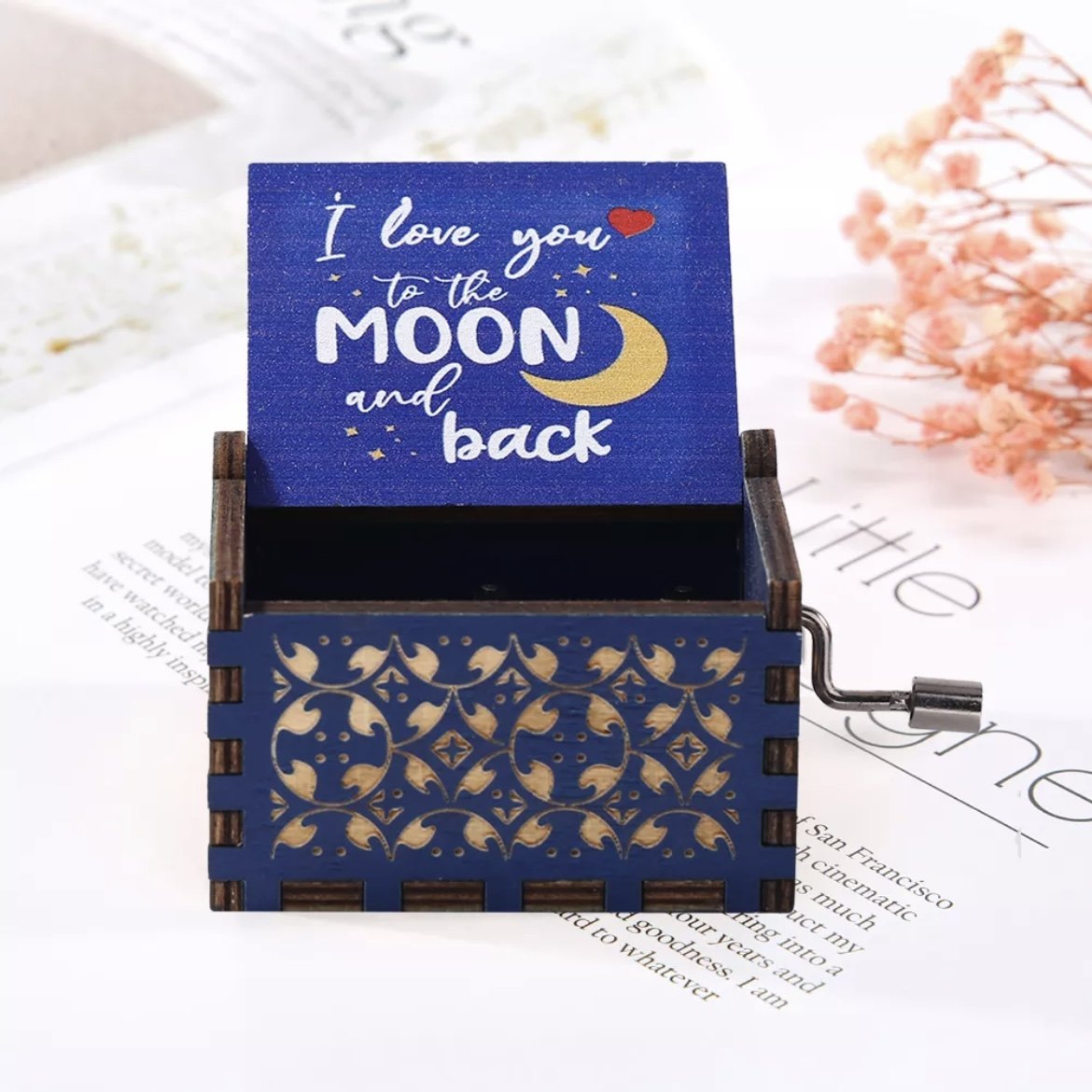 你是我的阳光音乐盒手摇发条迷你机械木八音盒创意礼物儿童幼儿园,淘宝优惠券,粉丝福利购,淘宝优惠卷